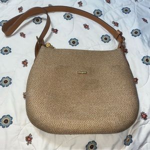 Eric Javits Woven Tan Shoulder Bag